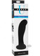 Strap U Heart On Silicone Harness Dildo Black by XR Brands - Product SKU CNVEF -EXR -AE580