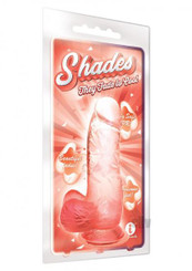 The Shades Gradient Dong Jelly Small Coral Sex Toy For Sale