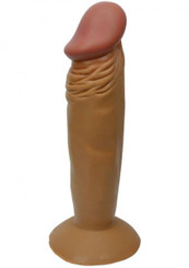 Real Skin Latin American Whoppers Dong 6 Inch - Tan Sex Toys