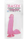 Basix Dong With Suction Cup 6 Inches Pink by Pipedream - Product SKU CNVEF -EPD4227 -11