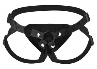Frisky Adjustable Strap On Black O/S Sex Toys