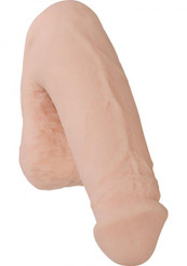 Pack It Lite Realistic Dildo For Packing White 4.8 Inch by Doc Johnson