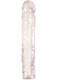 Crystal Jellies Realistic 10 Inch - Clear Adult Toy