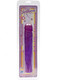 Crystal Jellies 10in Classic Dildo - Purple by Doc Johnson - Product SKU CNVEF -EDJ -0286 -03 -2