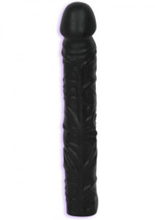 Classic Cock Dong 10 Inches Black