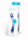 Curved Glass G-spot Dildo Blue 6 by Hustler