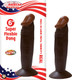 All American Whopper 6 inches Dong Brown by NassToys - Product SKU CNVEF -EN2235 -2