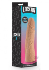 Lock On Realistic Dildo 7 Mocha Adult Sex Toys