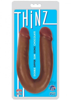 Thinz Double Dipper Slim Dong Chocolate Adult Toys