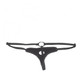 Lux Fetish Black Velvet Bikini Strap On O/S by Electric Eel Inc
