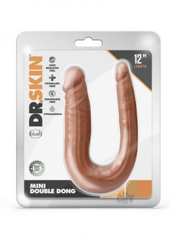Dr Skin Mini Double Dong Caramel by Blush Novelties