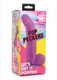 Pop Peckers Dildo W/balls 7.5 Purple by XR LLC