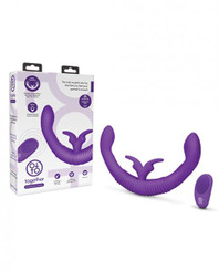The Together Female Intimacy Vibe W/remote - Purple Sex Toy For Sale