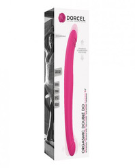 Dorcel Orgasmic Double Do 16.5 inches Thrusting Dong - Pink Sex Toy