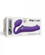 Strap On Me Vibrating Bendable L Strapless Strap On - Purple by Dorcel