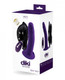 Vedo Diki Rechargeable Vibrating Dildo W/harness - Deep Purple by Savvy Co.