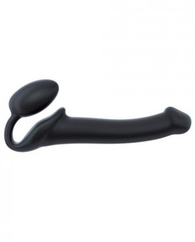 Strap On Me Bendable Strapless Strap On Medium Black by Dorcel