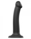 Strap On Me Silicone Bendable Dildo Medium Black by Dorcel