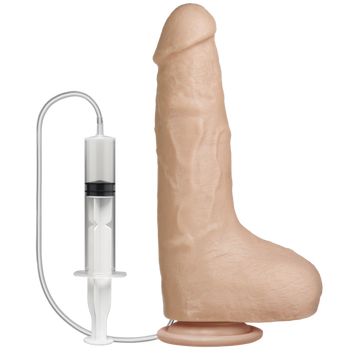The Squirting Realistic Dildo - Beige Sex Toy For Sale