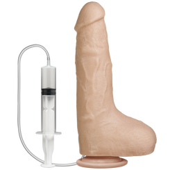 Squirting Realistic Dildo - Beige Sex Toy