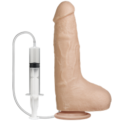 Fluid-compatible Realistic Dildo - Beige by Doc Johnson