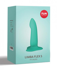 Fun Factory Limba Flex Dildo - Small Caribbean Blue