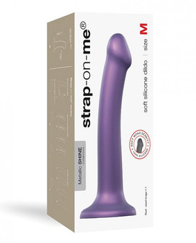 Strap On Me Flexible Dildo - Metallic Purple Best Sex Toys