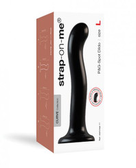 Strap On Me Silicone P&g Spot Dildo - Large Black Adult Sex Toys