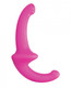 Ouch Silicone Strapless Strap On Pink Adult Toy