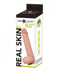 Voodoo Get Lucky 8.0 inches Real Skin Series - Flesh