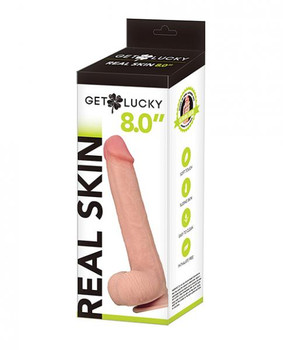 Voodoo Get Lucky 8.0 inches Real Skin Series - Flesh by Thank me now inc.