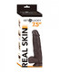 Get Lucky 7.5 inches Real Skin Series - Dark Brown by Thank me now inc.