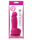 Colours Pleasures 4 inches Dong W/balls & Suction Cup - Pink by Ns novelties inc. - Product SKU CNVELD -NSN -0404 -14