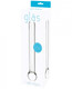 Glas 7 inches Straight Glass Dildo Clear by Glas Toy - view 2
