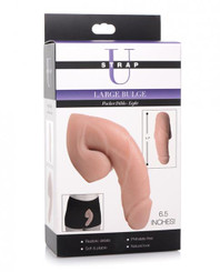 Strap U Large Bulge Packer Dildo - Light by XR LLC