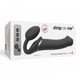 Strap-on-me Vibrating 3 Motors Strap On L - Black by Lovely Planet USA