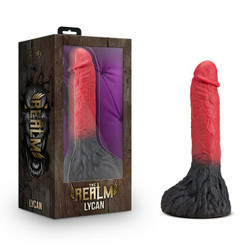 The Realm Lycan Lock-on Werewolf Dildo Red Adult Sex Toys