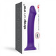 Strap-on-me Semi-realistic Dual Density Bendable Dildo Purple Size Xl Sex Toys