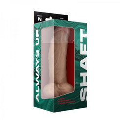 Shaft Model N Liquid Silicone Dong With Balls 9.5 In. Pine Adult Sex Toys