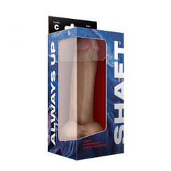 Shaft Model C Liquid Silicone Dong With Balls 9.5 In. Pine