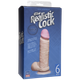 The Realistic Penis Ultraskyn 6 Inch - Beige by Doc Johnson - view 3