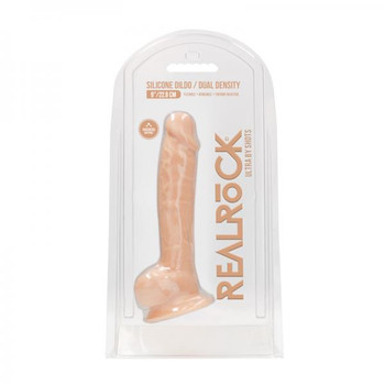 Realrock Ultra - 9 / 22.8 Cm - Silicone Dildo With Balls - Flesh Best Sex Toys
