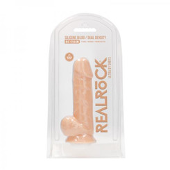 Realrock Ultra - 8.5 / 21.6 Cm - Silicone Dildo With Balls - Flesh