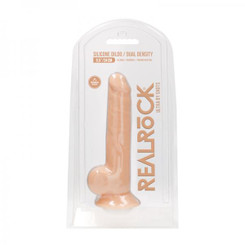 Realrock Ultra - 9.5 / 24 Cm - Silicone Dildo With Balls - Flesh