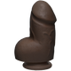 The D Fat D 6 inches With Balls Ultraskyn Brown Dildo Best Sex Toys