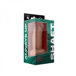 Shaft Model N Liquid Silicone Dong With Balls 7.5 In. Pine Adult Sex Toy
