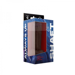 Shaft Model C Liquid Silicone Dong With Balls 7.5 In. Mahogany by Vvole LLC