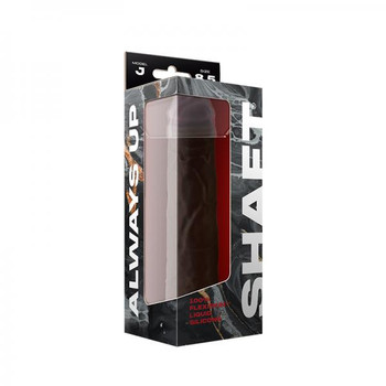 Shaft Model J Liquid Silicone Dong 8.5 In. Mahogany by Vvole LLC