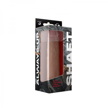 Shaft Model J Liquid Silicone Dong 7.5 In. Pine by Vvole LLC