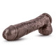 Mr Savage 11.5 inches Dildo with Suction Cup Brown by Blush Novelties - Product SKU CNVNAL -61813